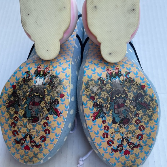SOLD - Irregular Choice Flopsy Bunny Rabbit Statement Heels - Retro Polka Dot - Picture 7 of 9